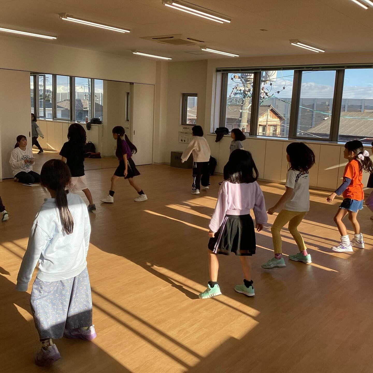 今日はダンスのイベントがありました