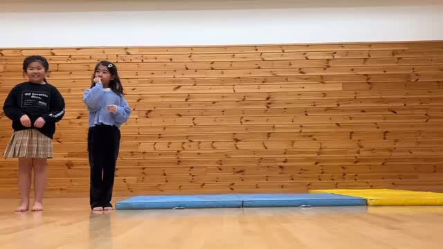 とある体操教室の動画です