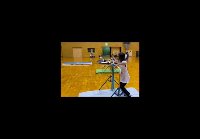 なかなかできなかった「空中逆上がり」、何度も挑戦し、ついにで